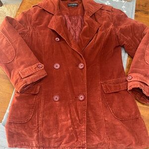 Steve Madden Orange Velvet Jacket